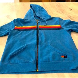 Aviator Nation blue hoodie